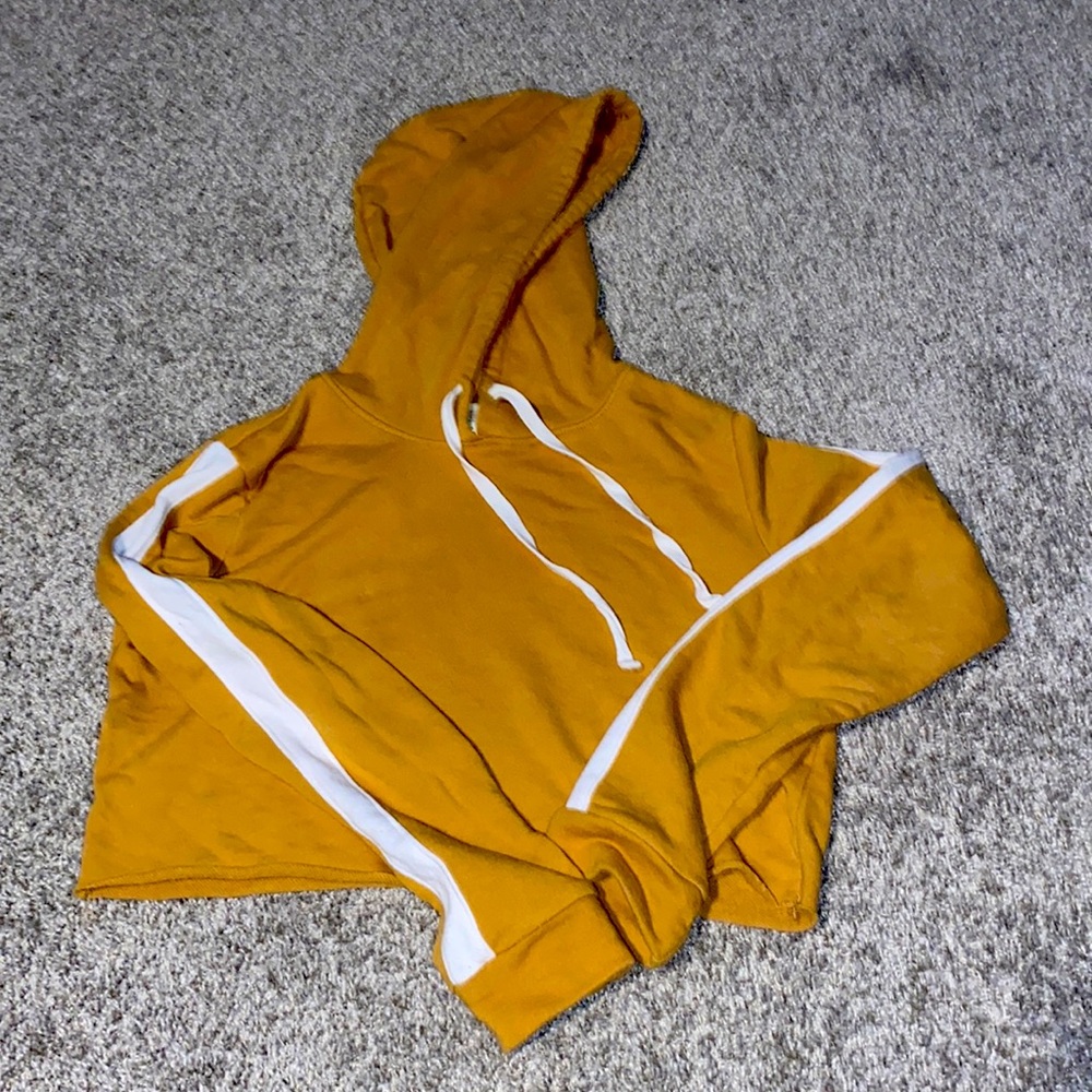 apricot crop hoodie from BOZZOLO